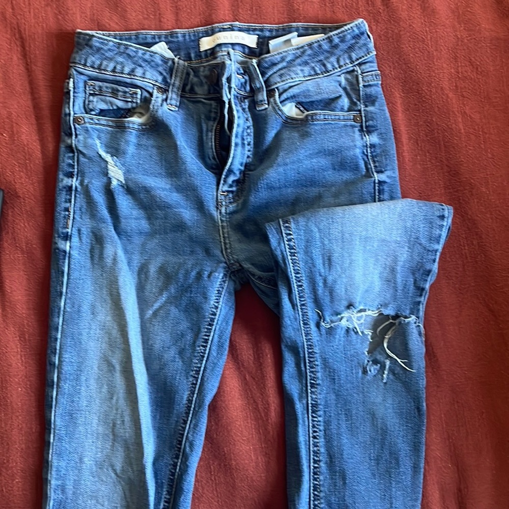 Eunina Clara High Rise skinny jeans, size 3